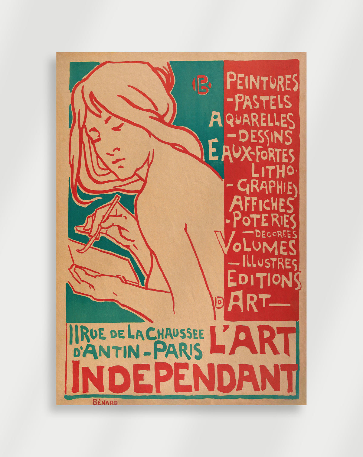 Fransk Kunstplakat