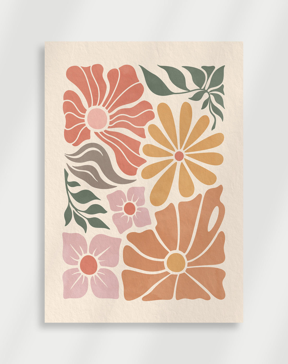Blomsterplakat