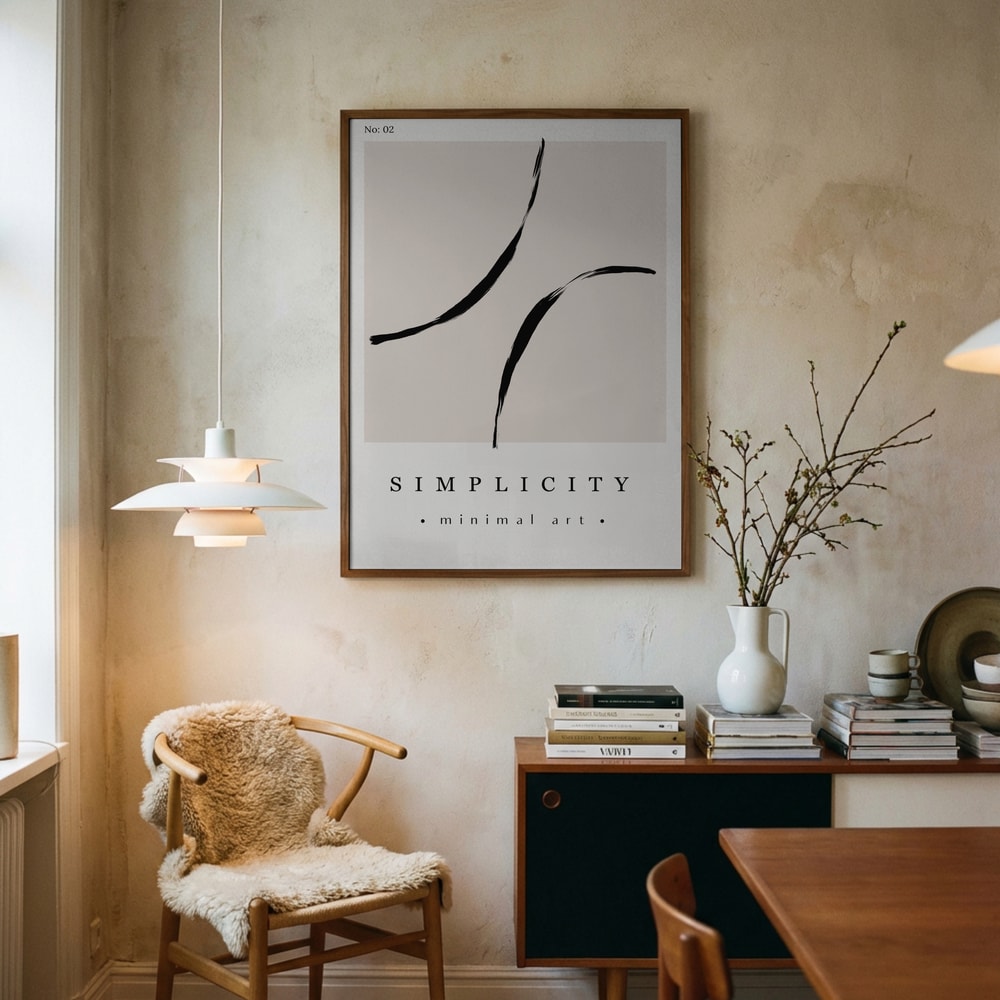Elegant Strokes-plakat