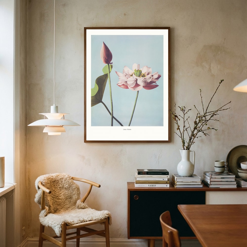 Lotus Flowers Poster