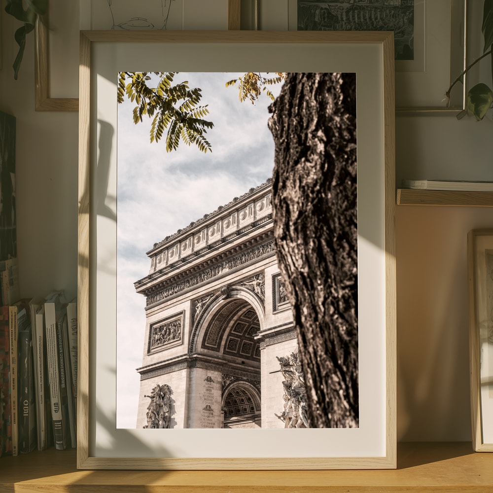 Triumfbuen Paris Plakat