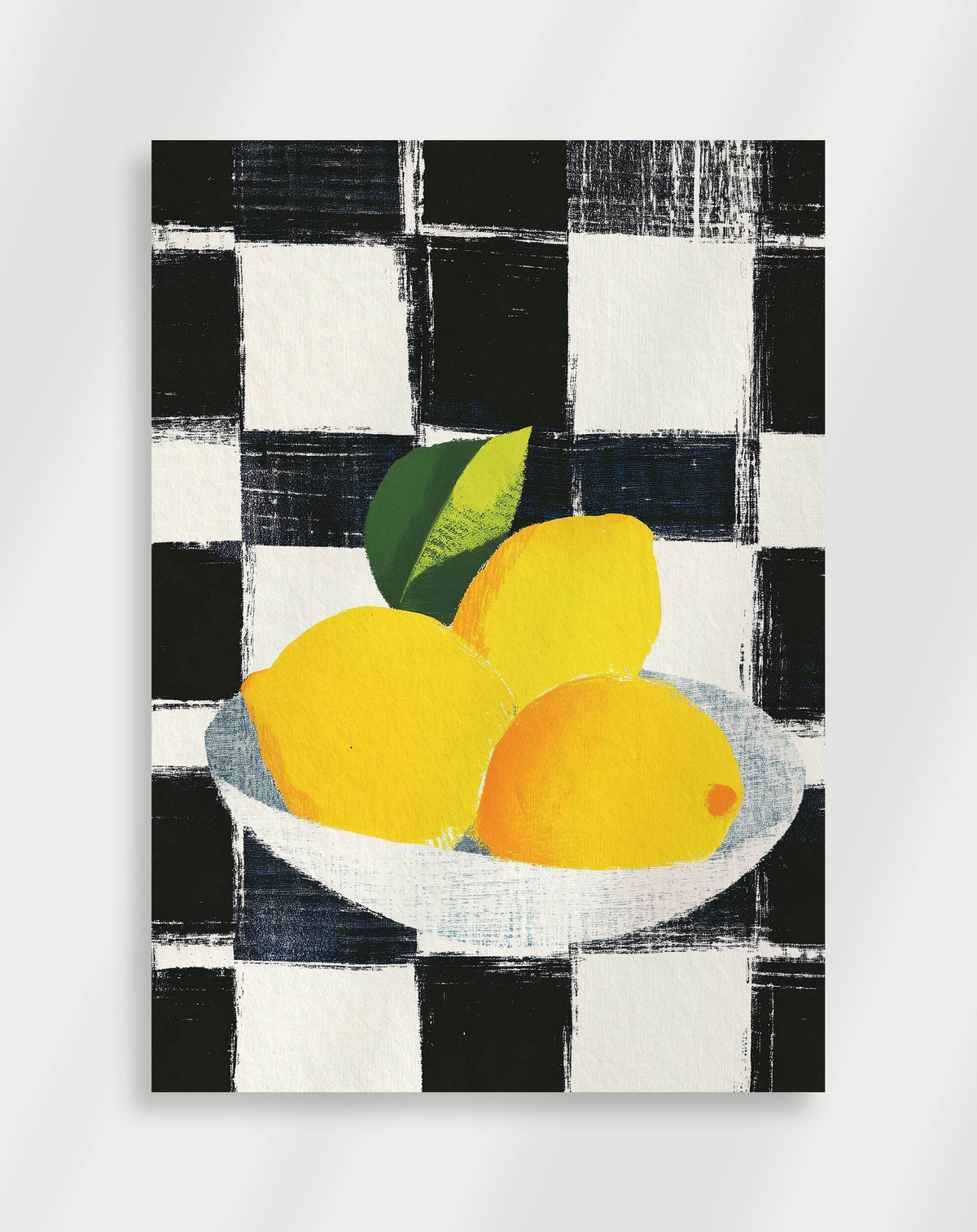 Trendy Lemon Poster