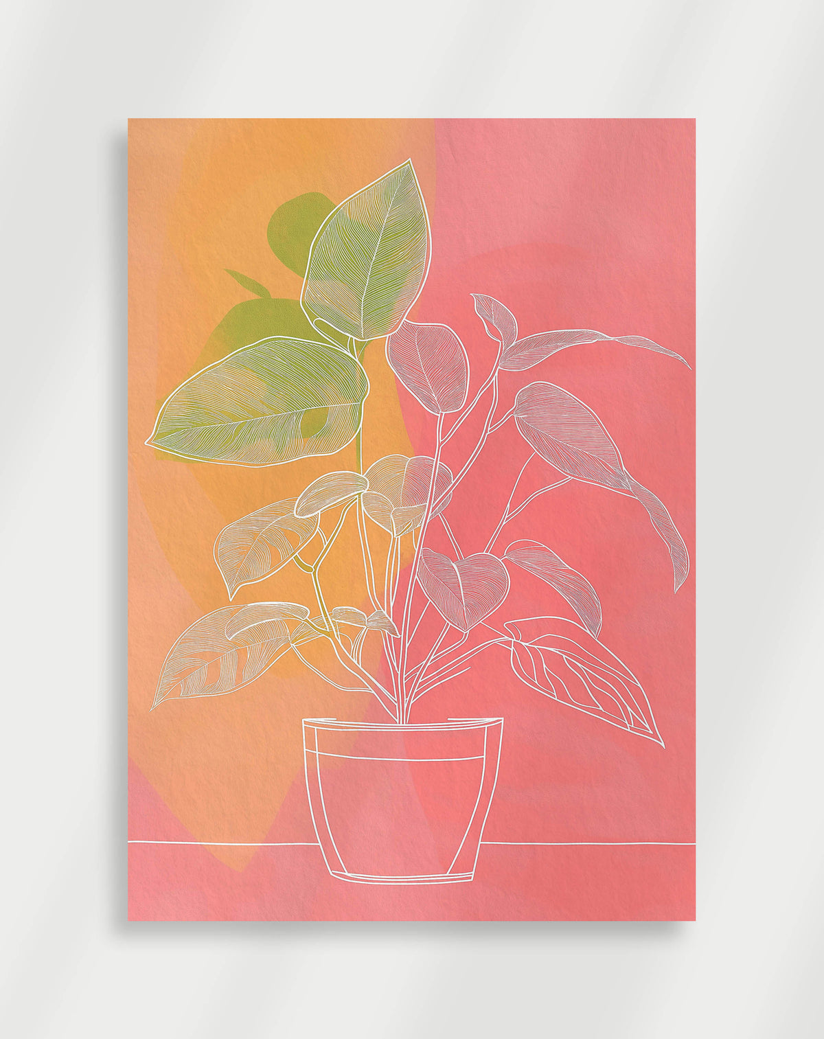 Trendy Flower Poster