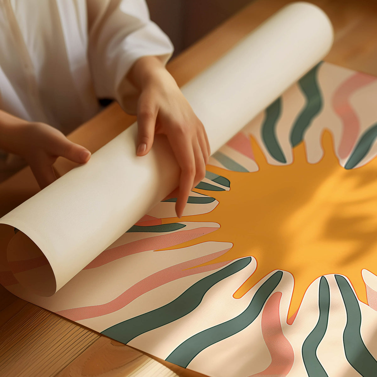 Trendy Sun Poster