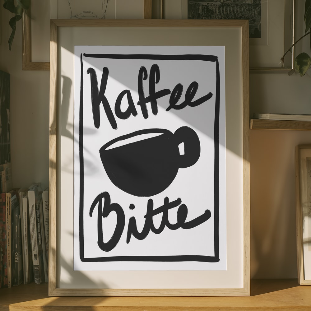 Kaffe tak plakat