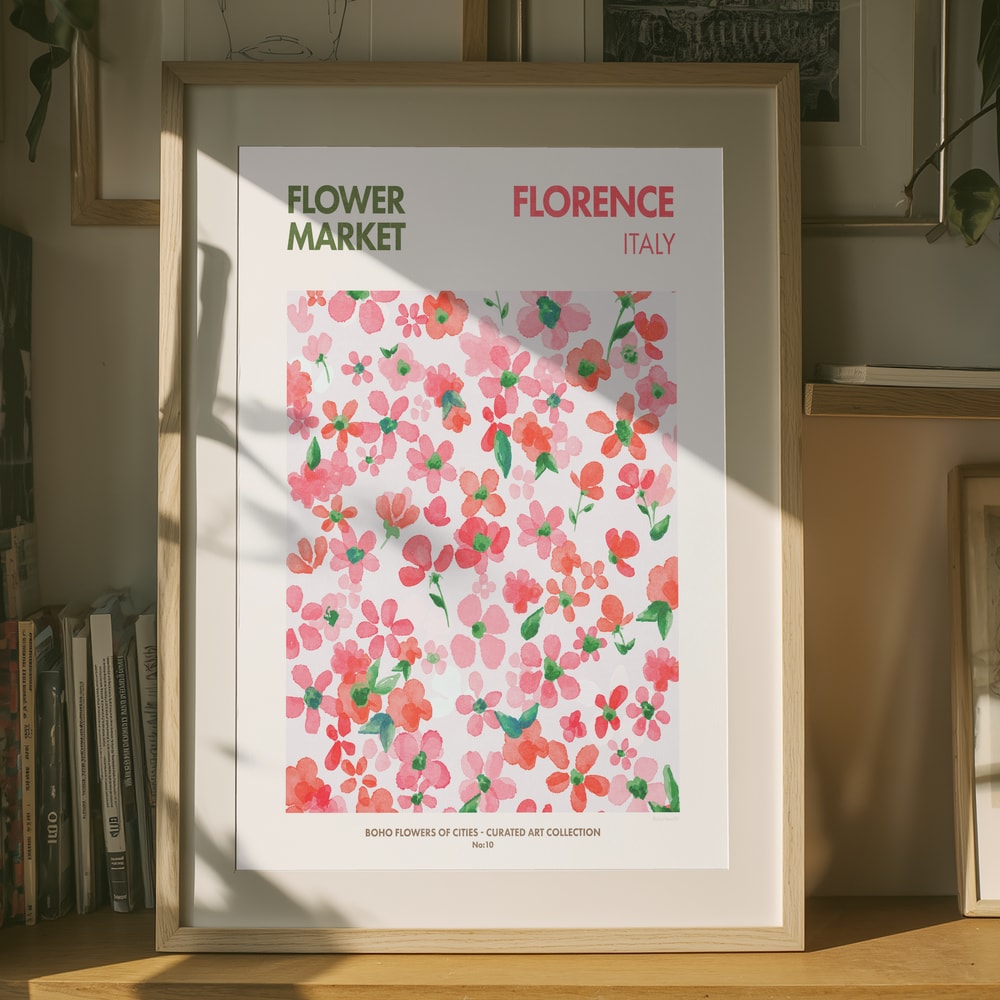 Florence Blooms Poster