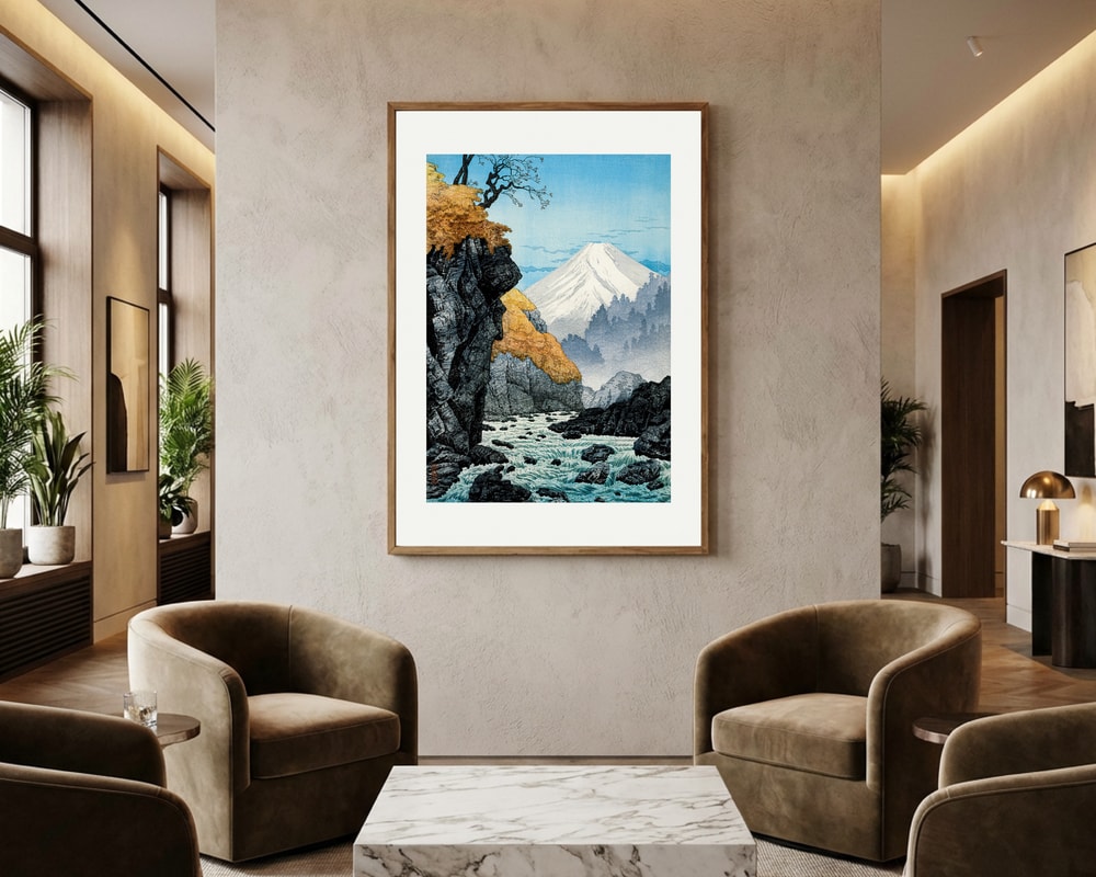 Foot of Mount Ashitaka Poster