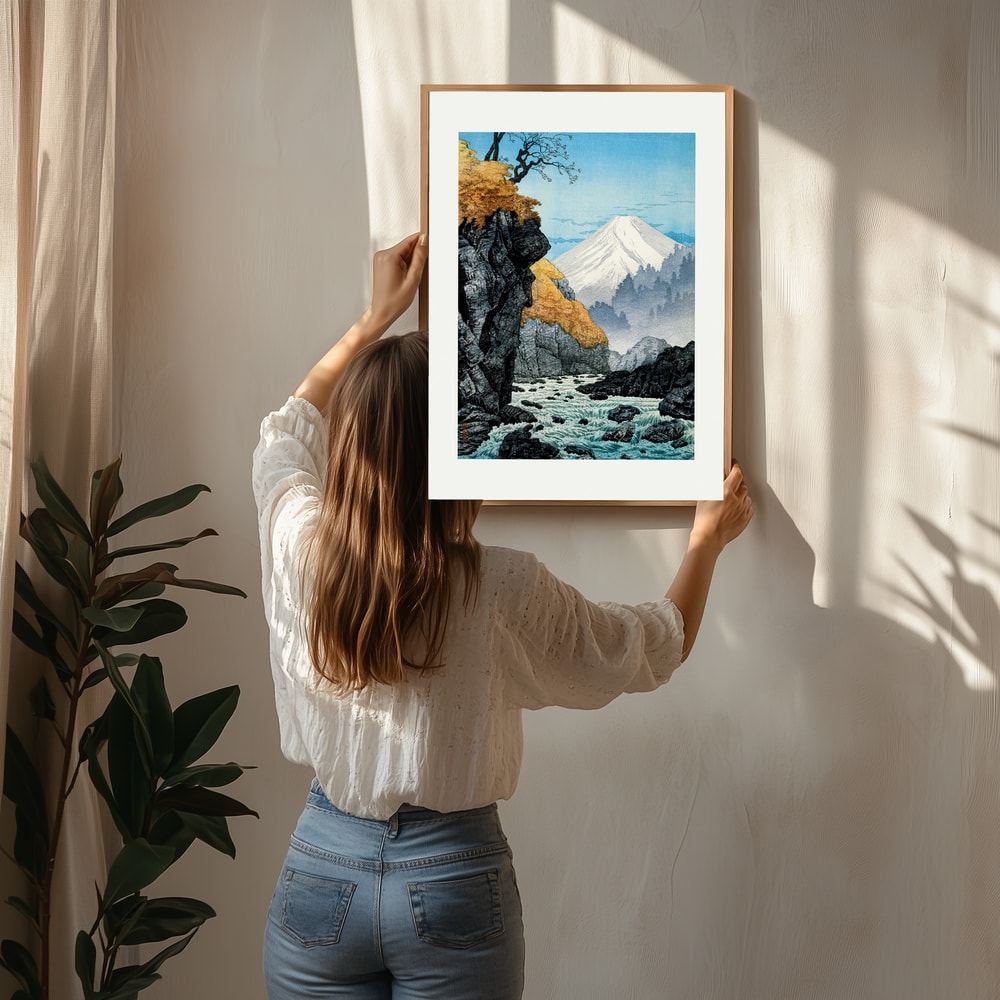 Foot of Mount Ashitaka Poster