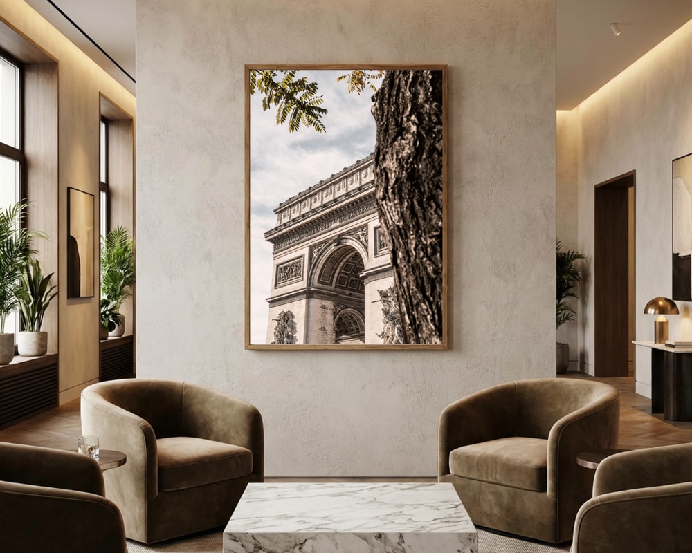 Triumfbuen Paris Plakat