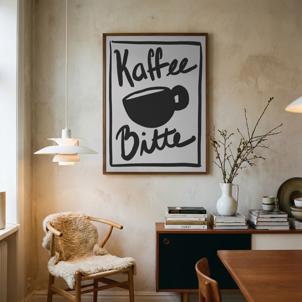 Kaffee Bitte Poster