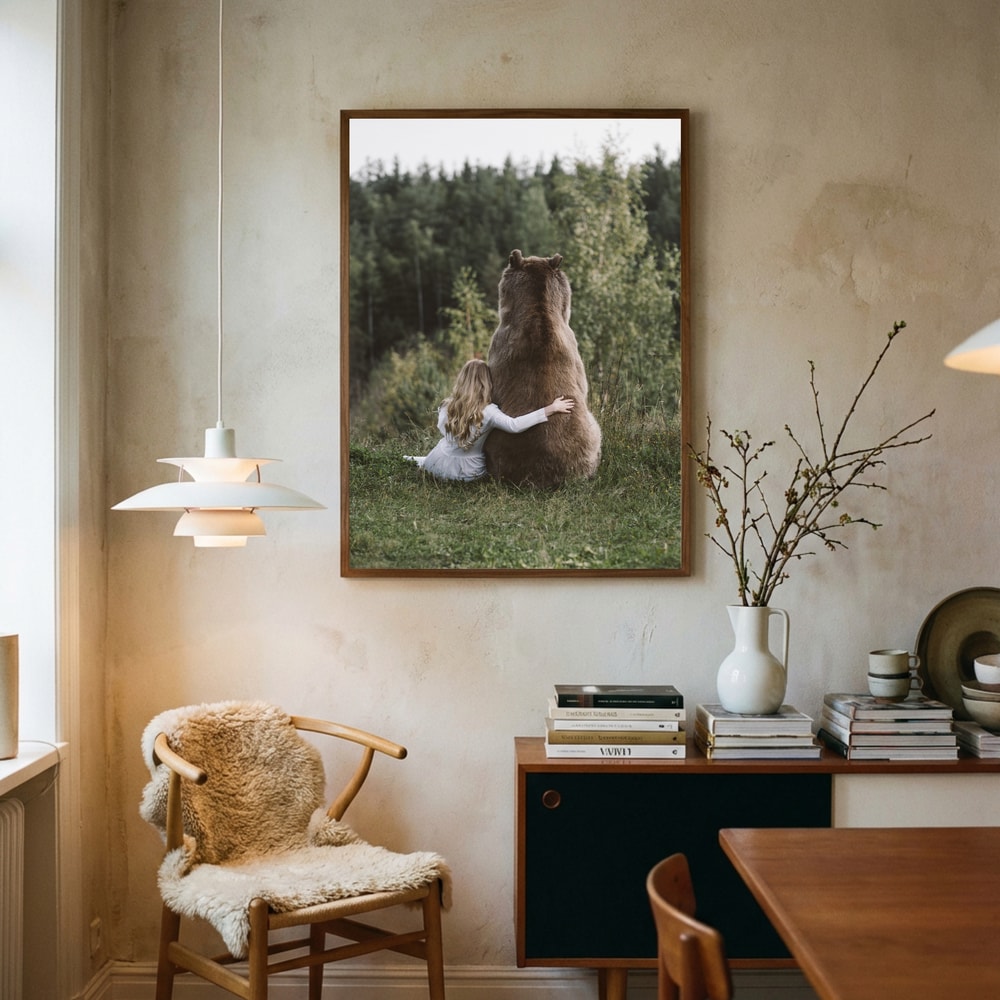 Fredfyldt Skov Favn Plakat