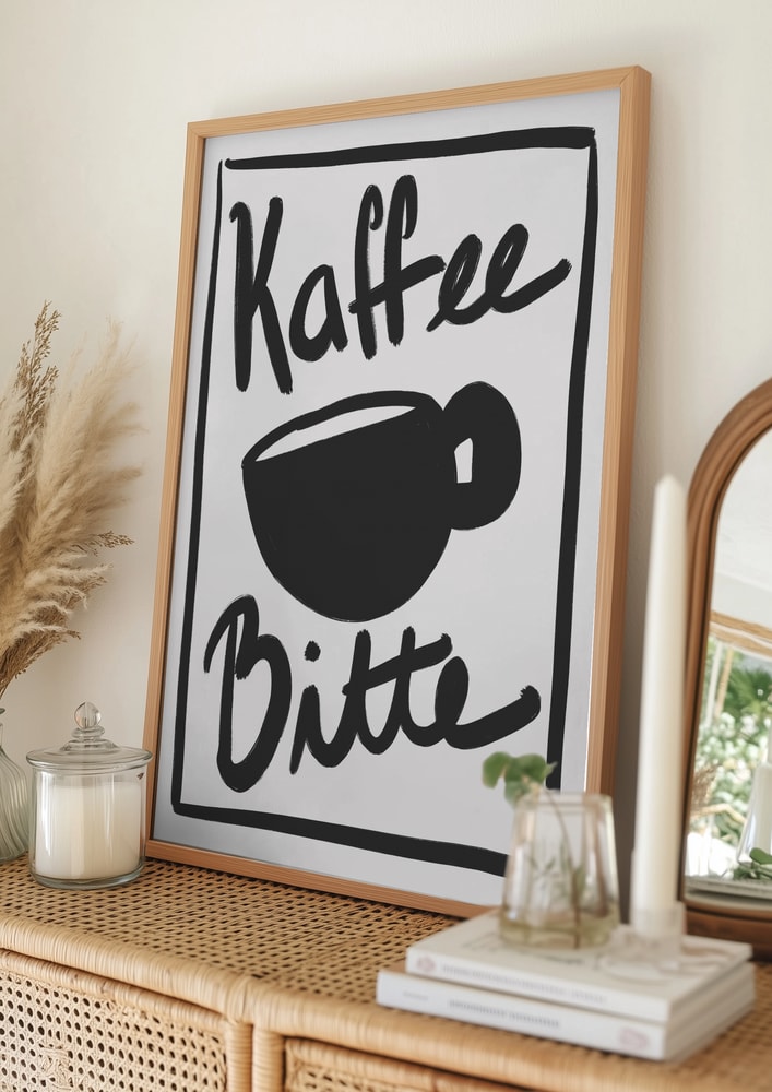 Kaffe tak plakat