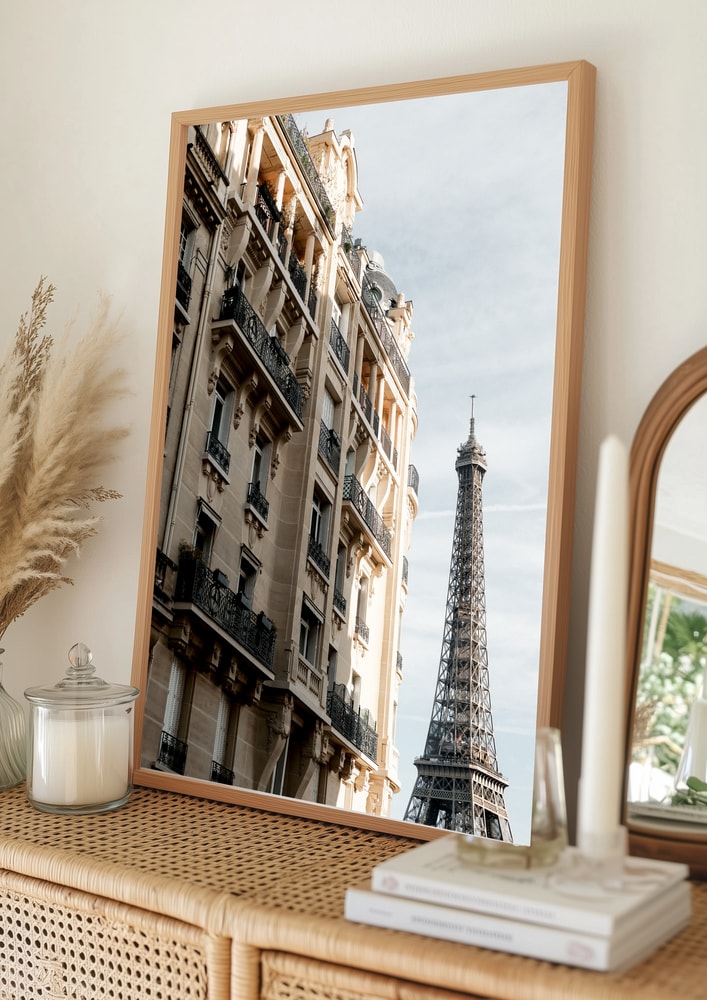 Eiffel Tower Paris View Poster