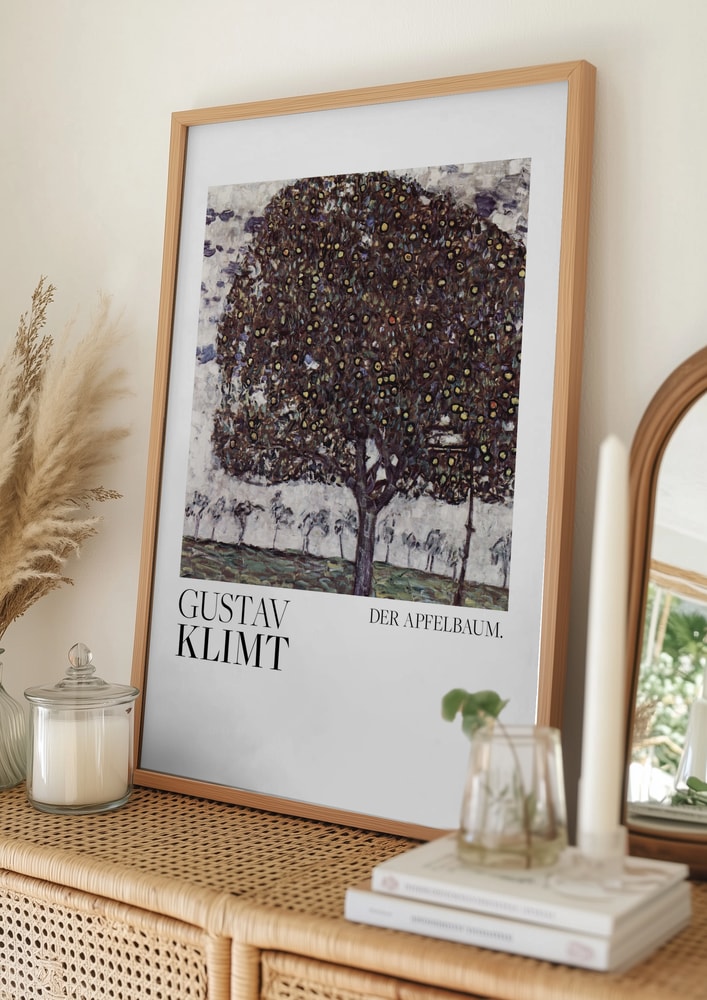 Gustav Klimt Der Apfelbaum (1916) Poster