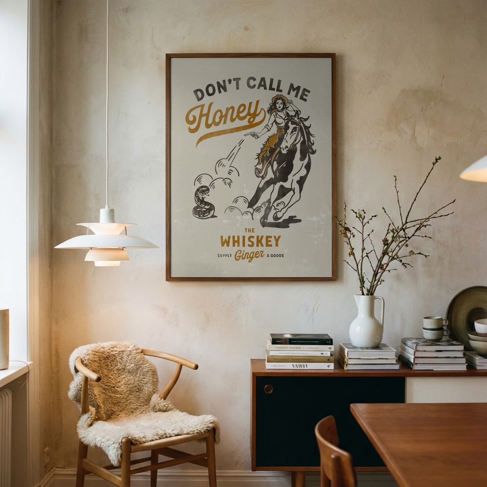 Dont Honey Print 2 Poster