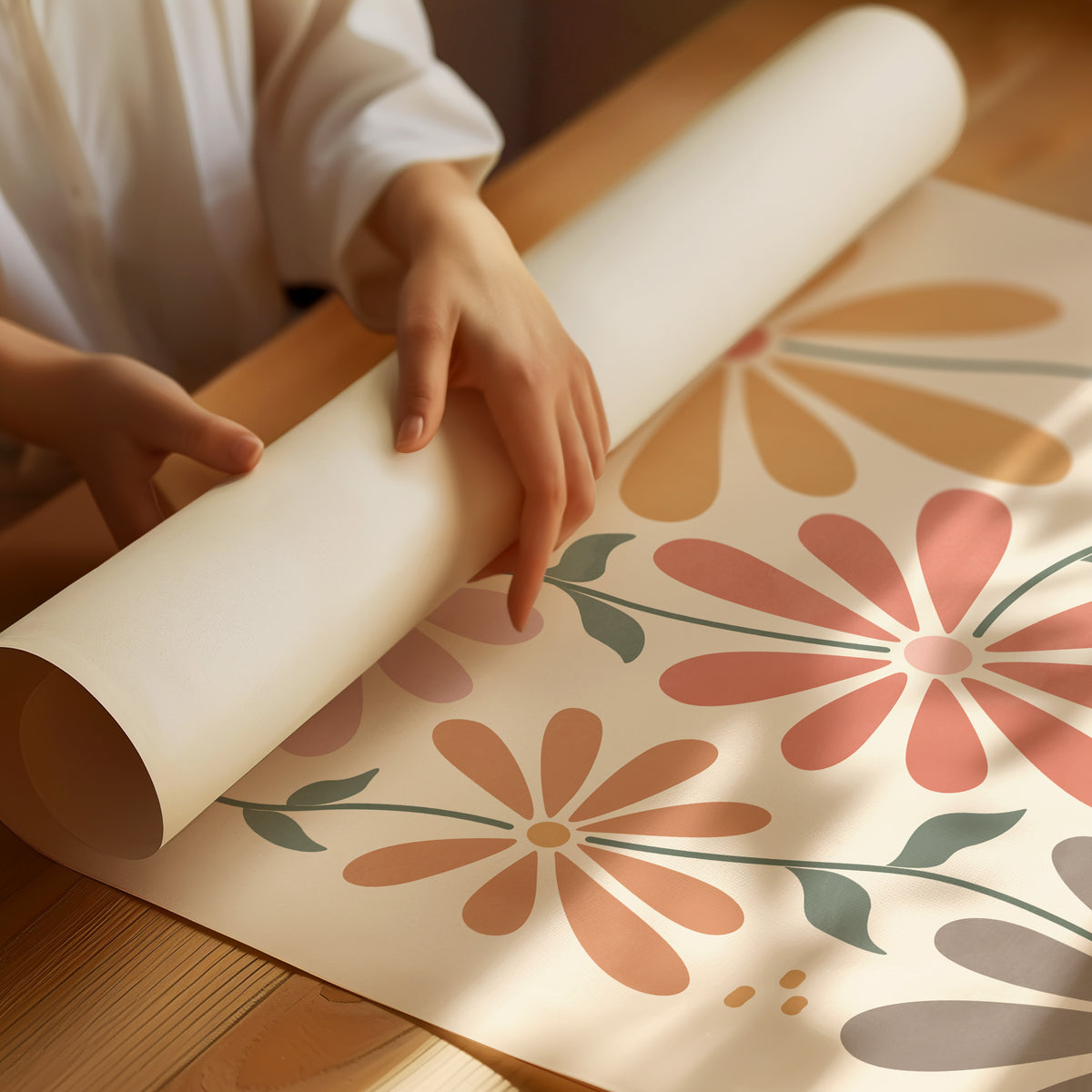 Blomsterplakat