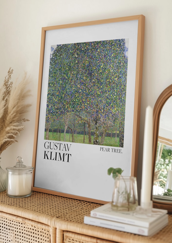 Gustav Klimt Pæretræ (1903) plakat