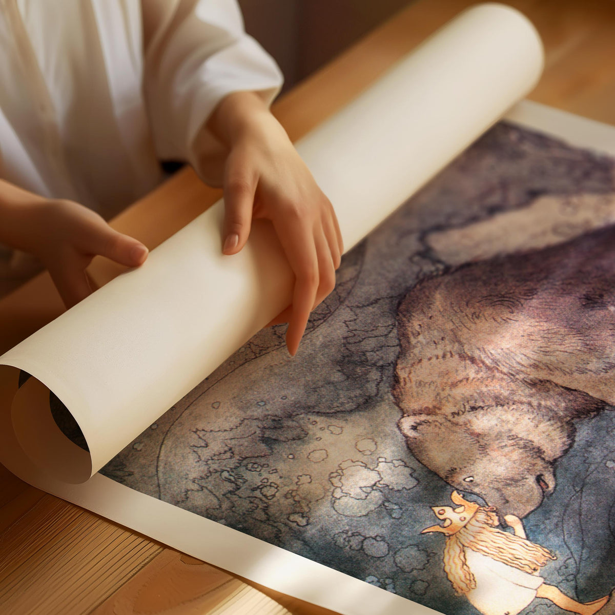 John Bauer Poster