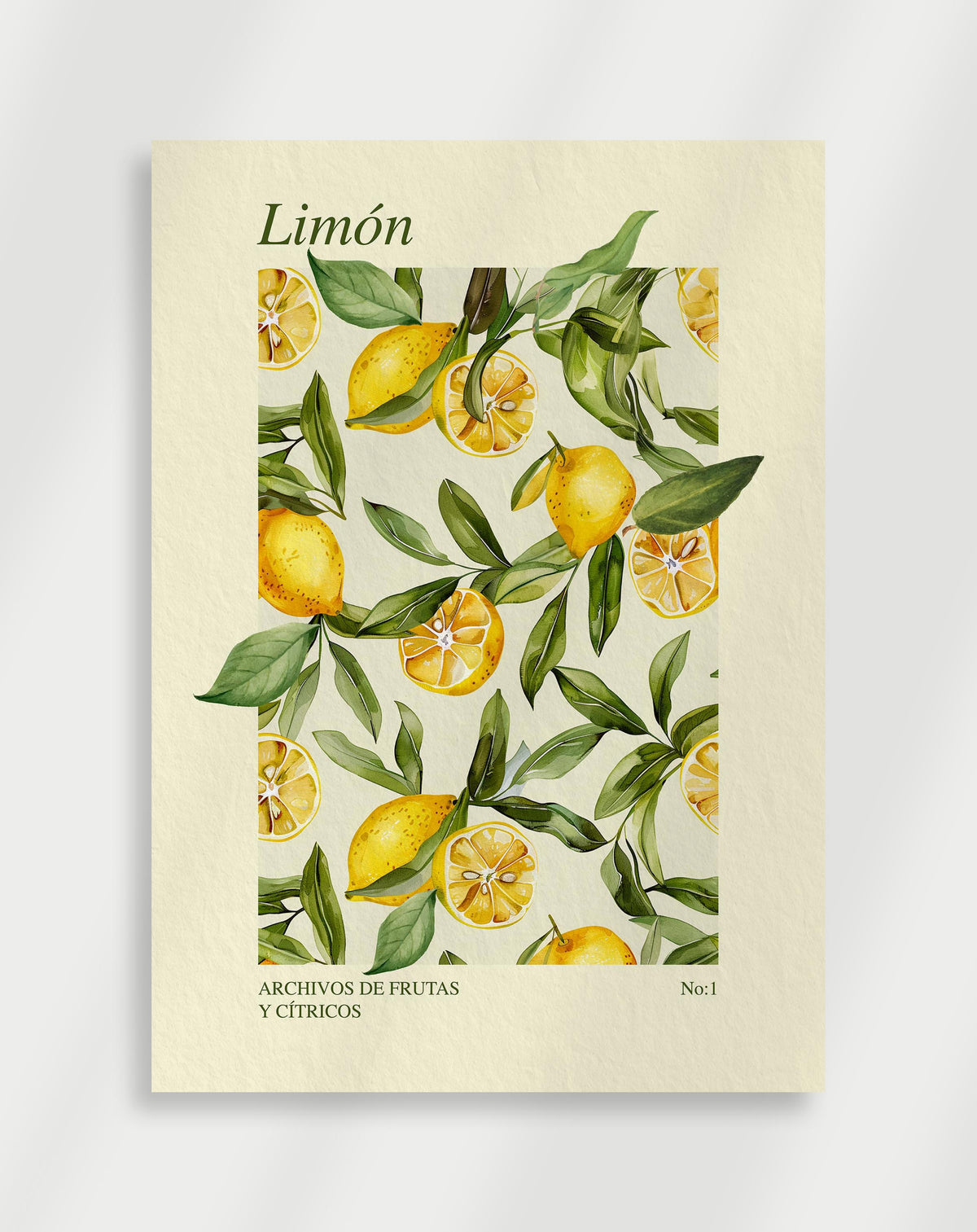 Limón nr. 1-plakat