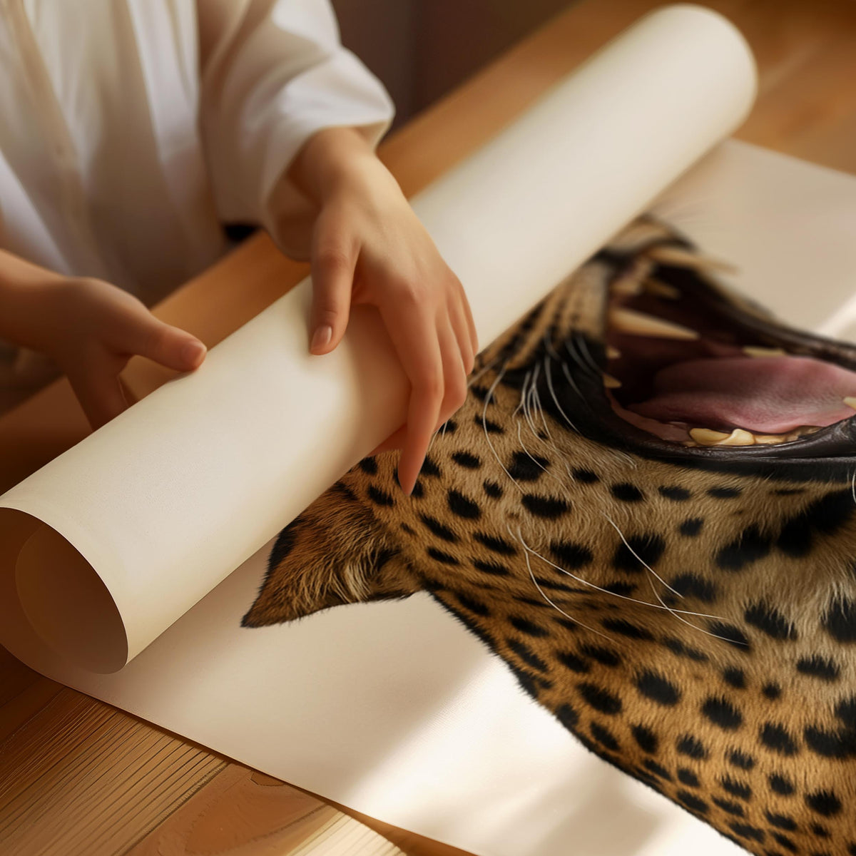 Leopardplakat