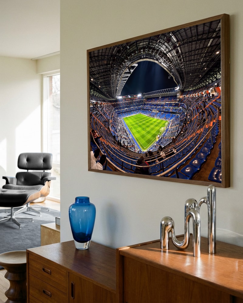 Natfodboldstadion Plakat