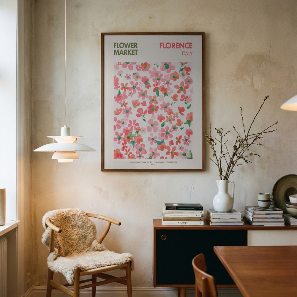 Florence Blooms Poster