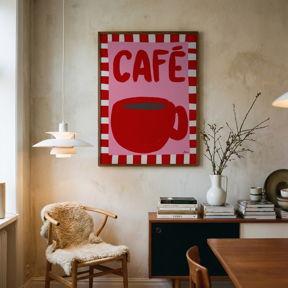 Café-plakat