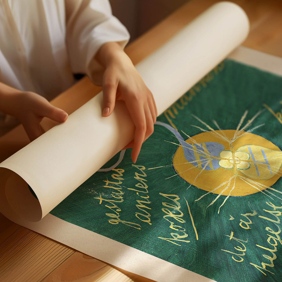 Hilma af Klint Primordial Chaos No.15 Poster