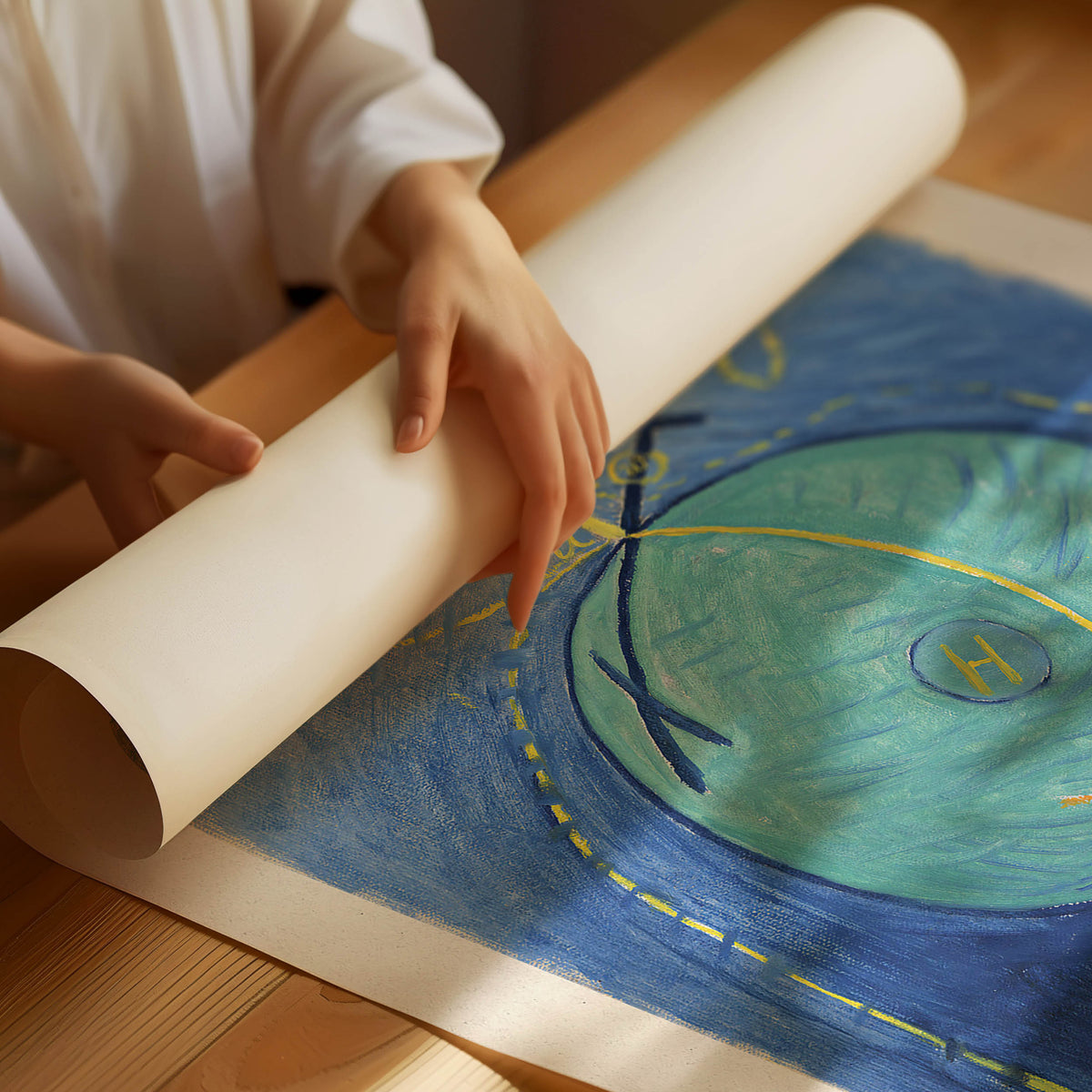 Hilma af Klint Primordial Chaos No.12 Poster