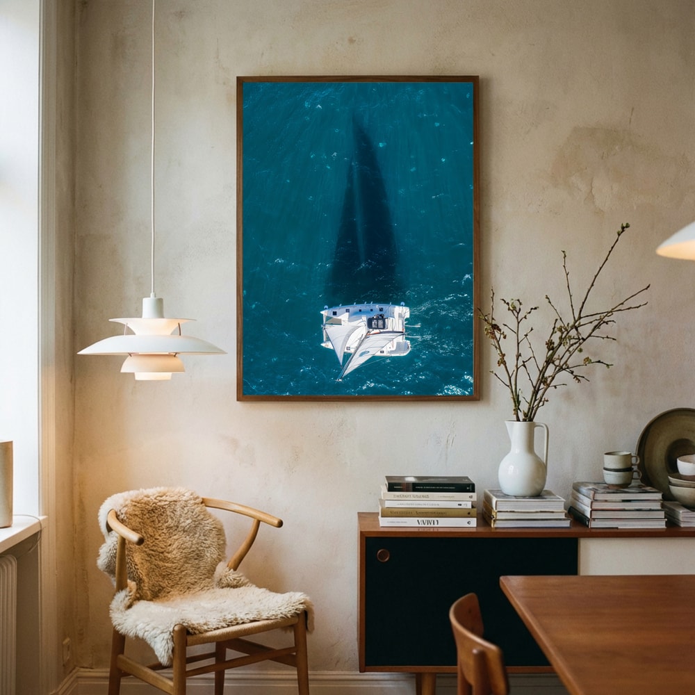 Katamaran Ocean Shadows Plakat