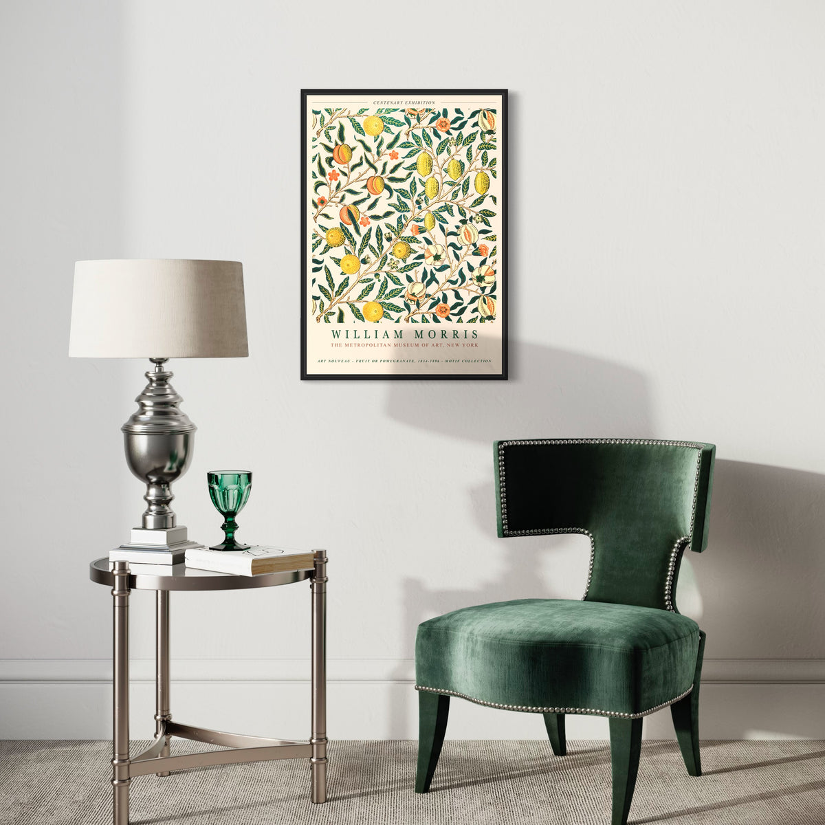 William Morris Lemons Art Poster