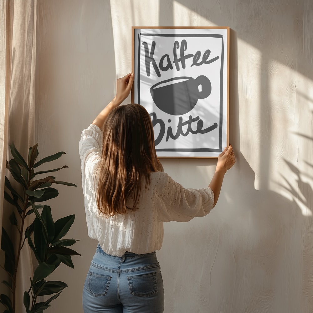 Kaffe tak plakat