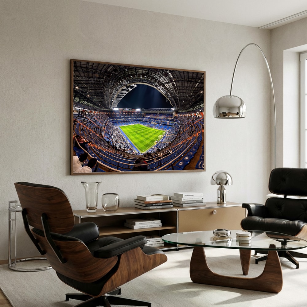 Natfodboldstadion Plakat