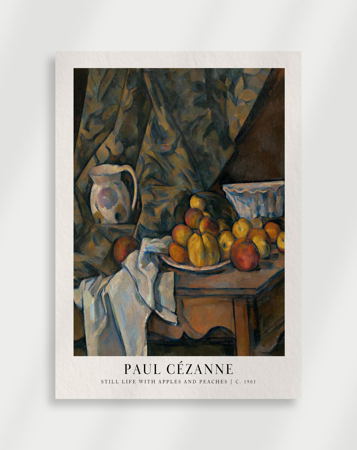 Paul Cézanne "Stilleben" Plakat