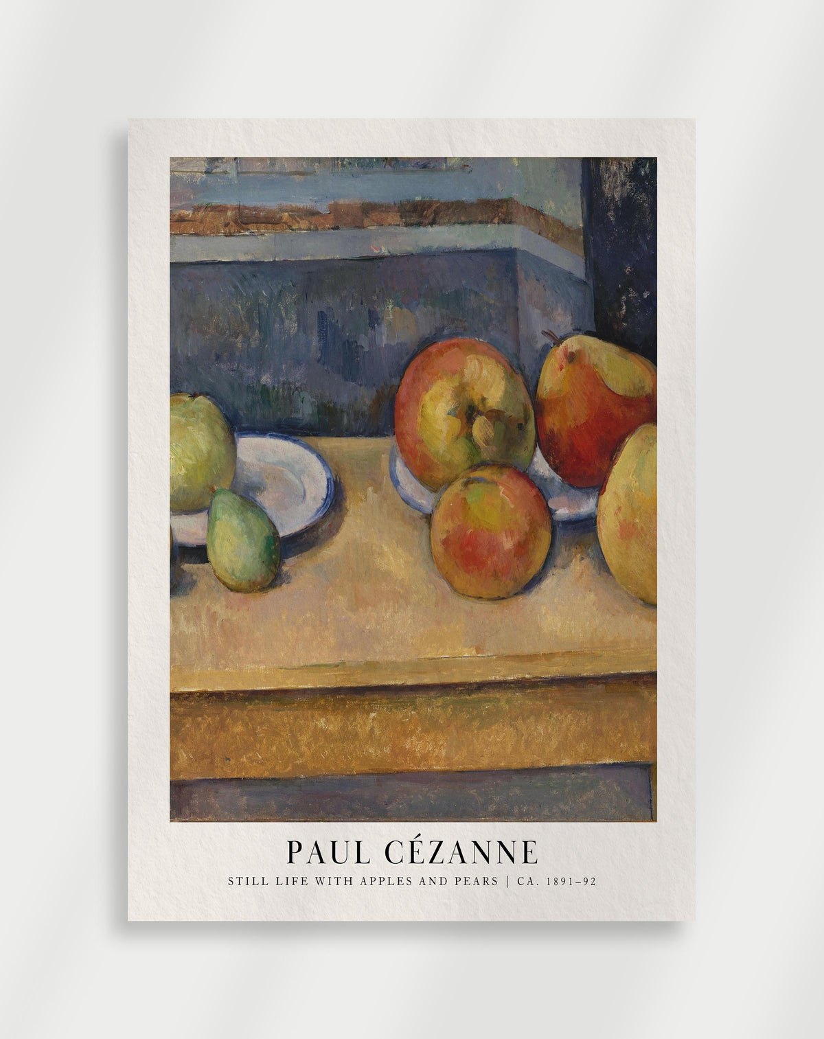 Paul Cézanne "Stilleben" Plakat