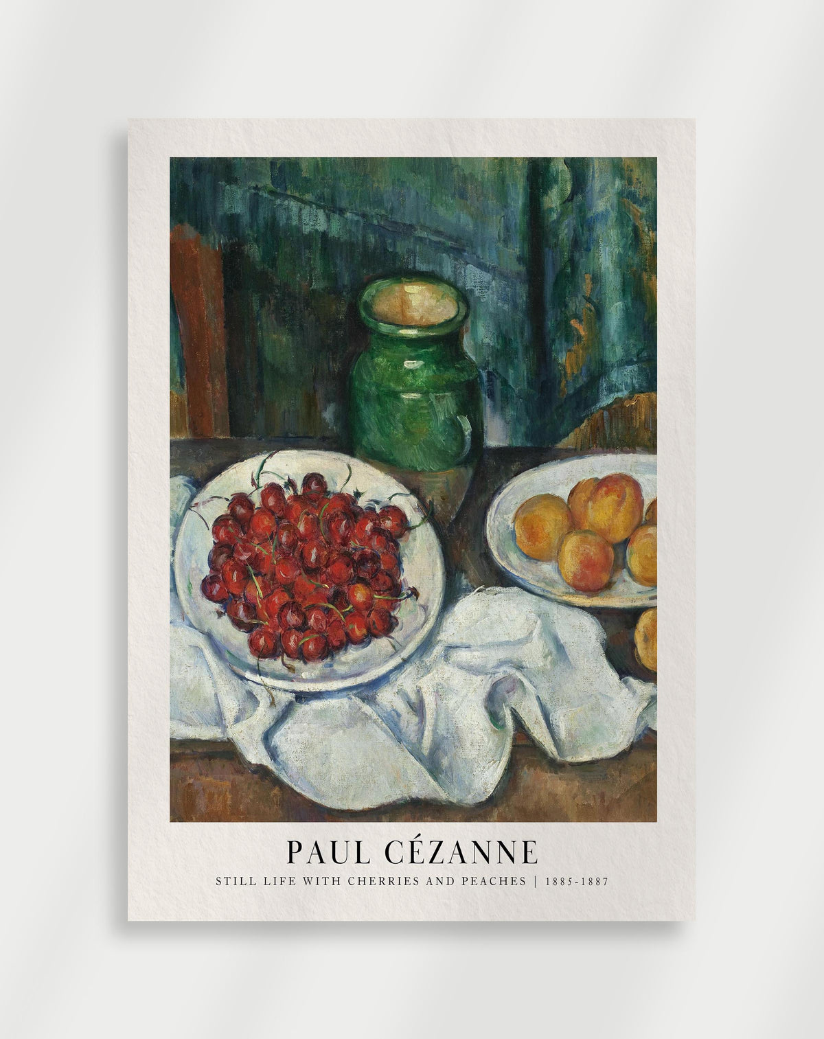 Paul Cézanne "Stilleben" Plakat