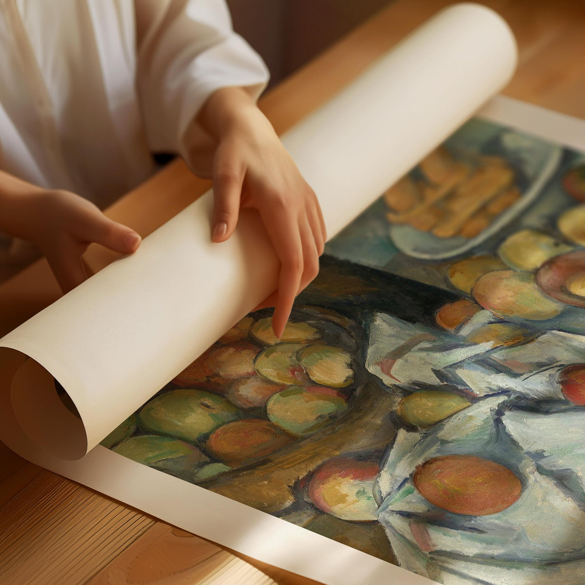 Paul Cézanne "Stilleben" Plakat