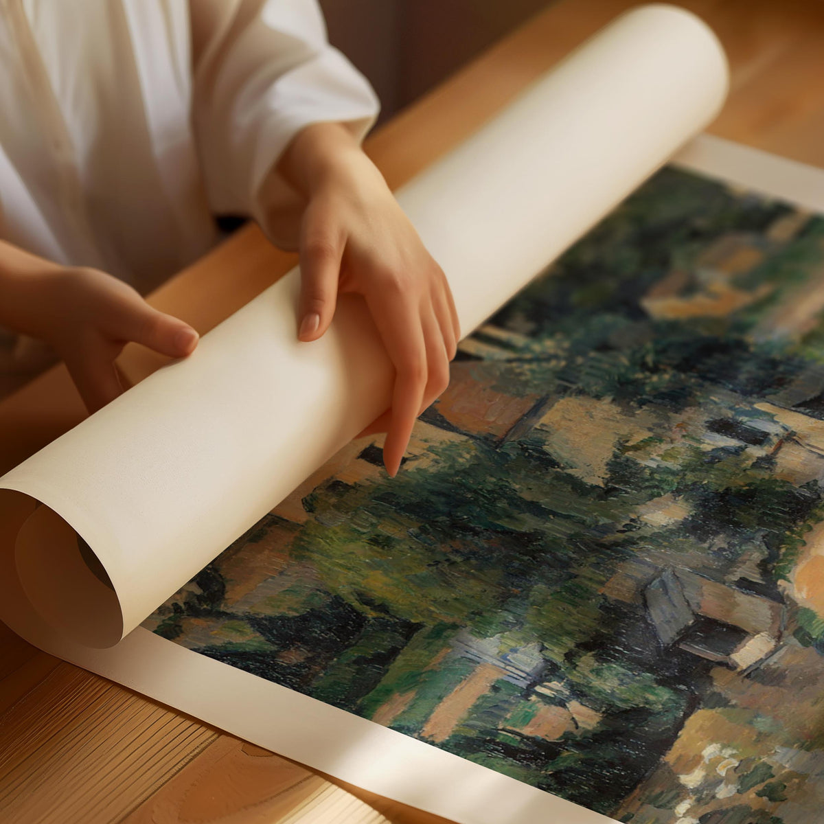 Paul Cézanne "Møllen ved Couloubre" Plakat