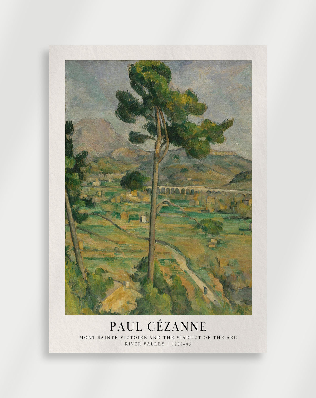 Paul Cézanne "Mont Sainte-Victoire" Plakat