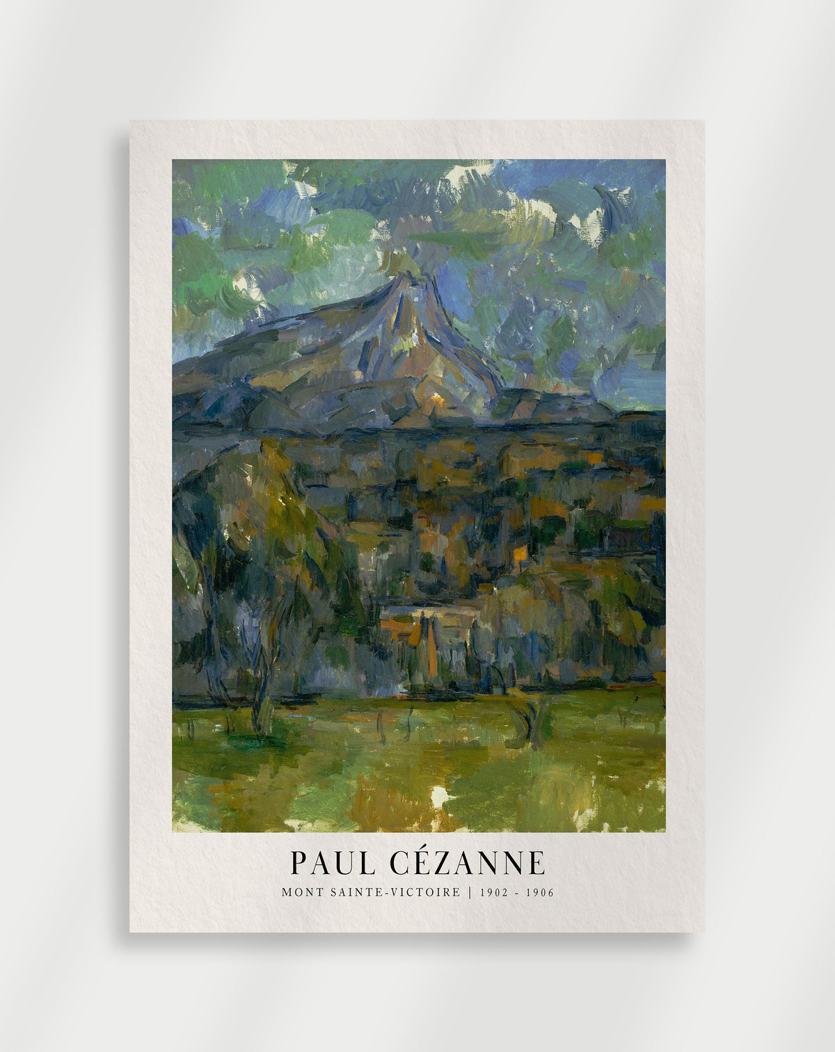 Paul Cézanne "Mont Sainte-Victoire" Poster
