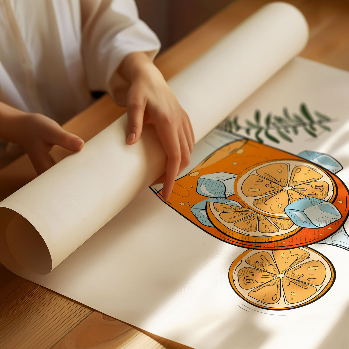 Aperol Spritz Cocktailplakat