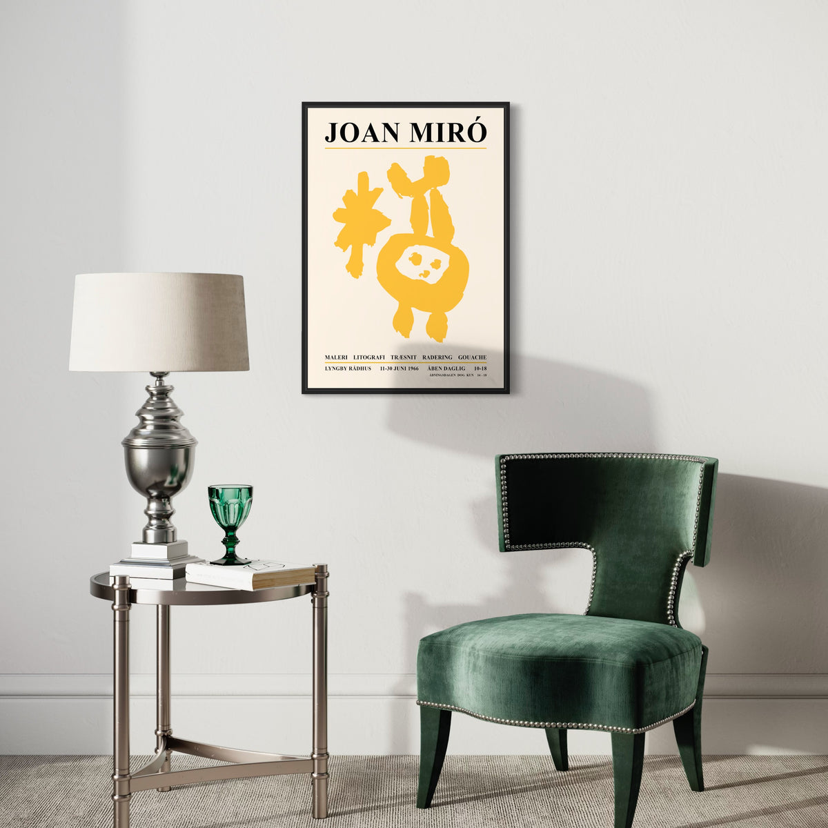 Juan Miro Art Poster