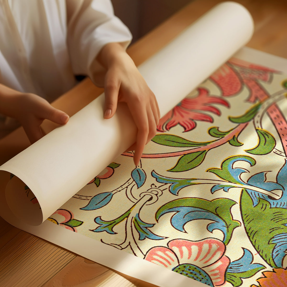 William Morris Lodden Poster