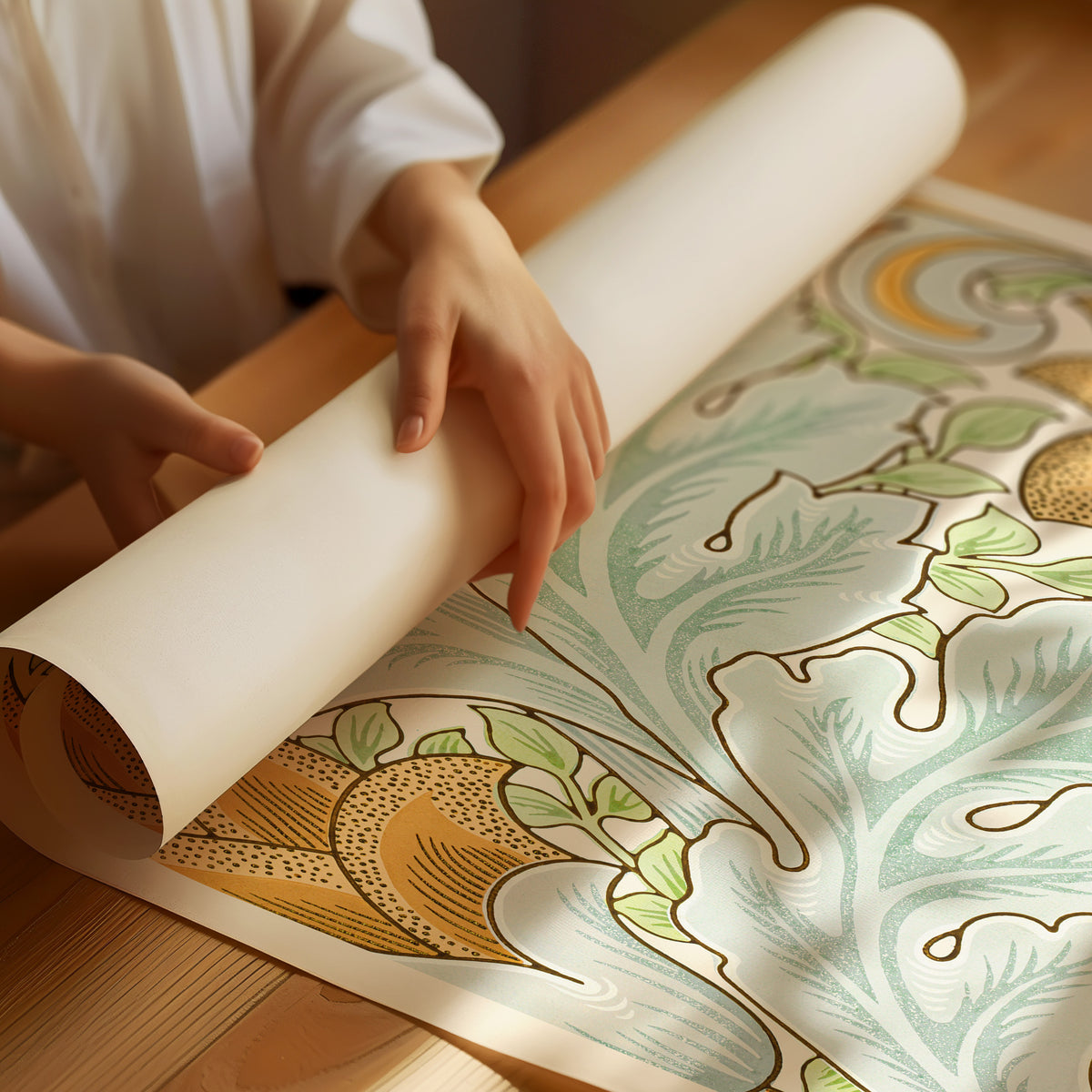 William Morris St. James famous pattern Poster