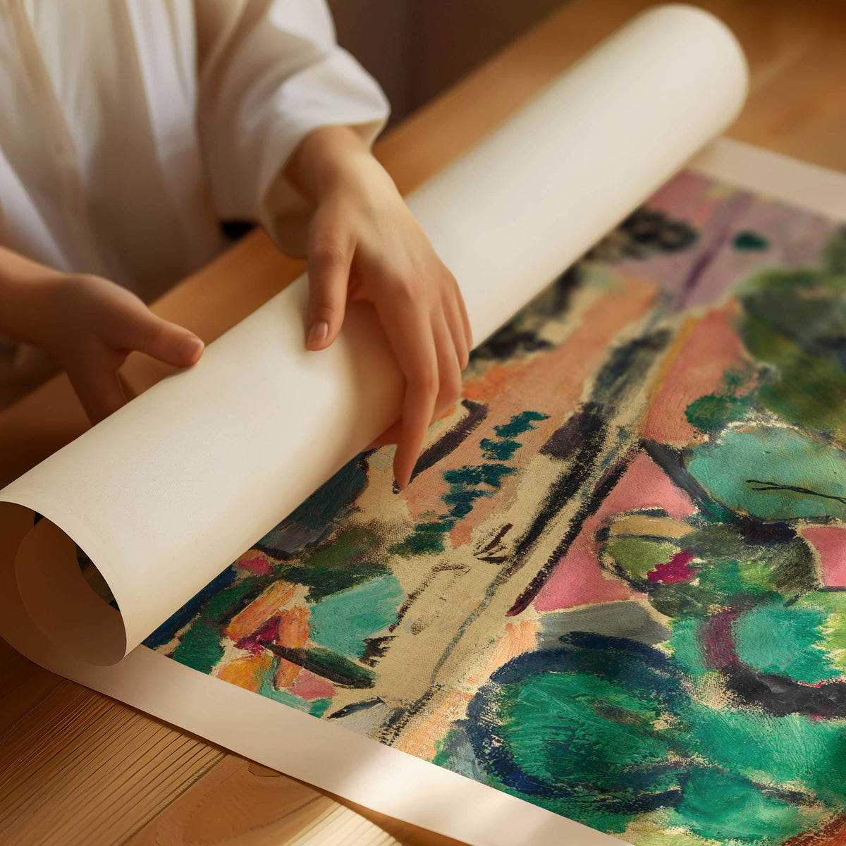 Matisse Landscape at Collioure Poster