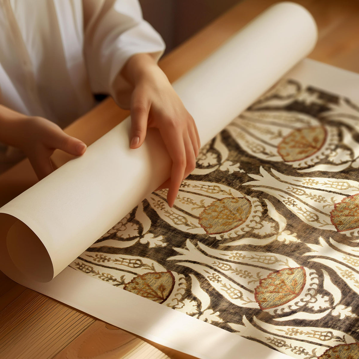 William Morris Furnishing Fabric Poster