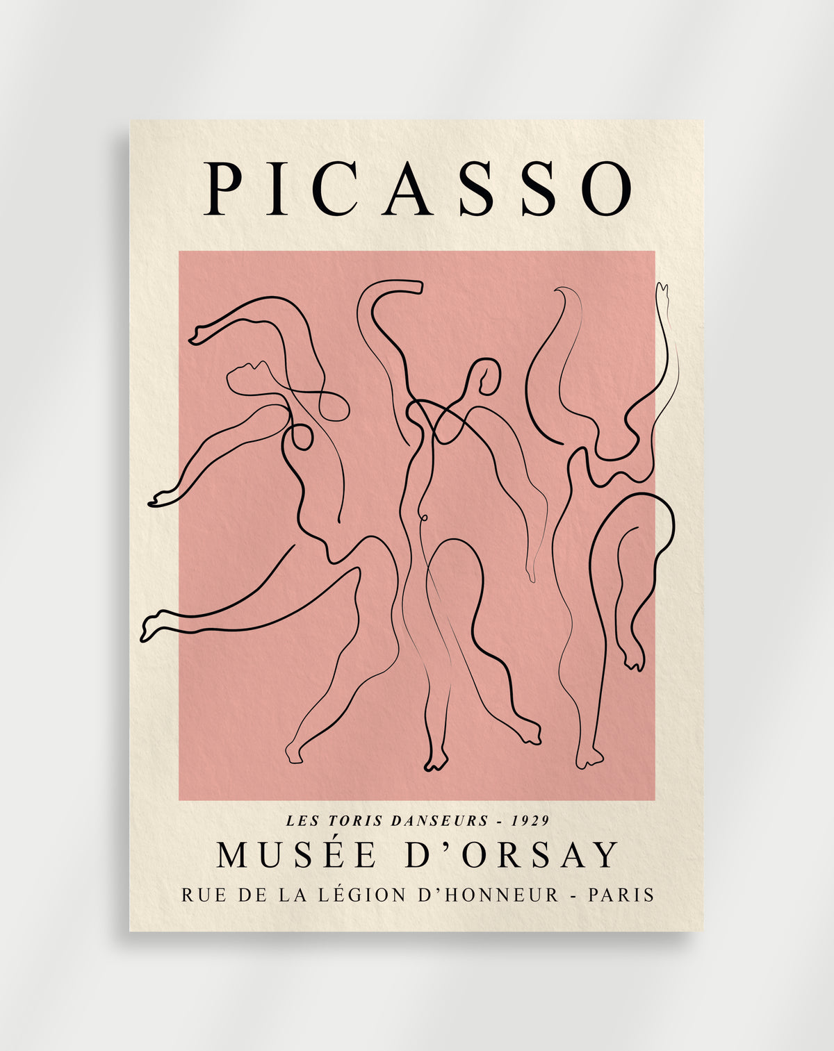 Picasso Figures Art Poster