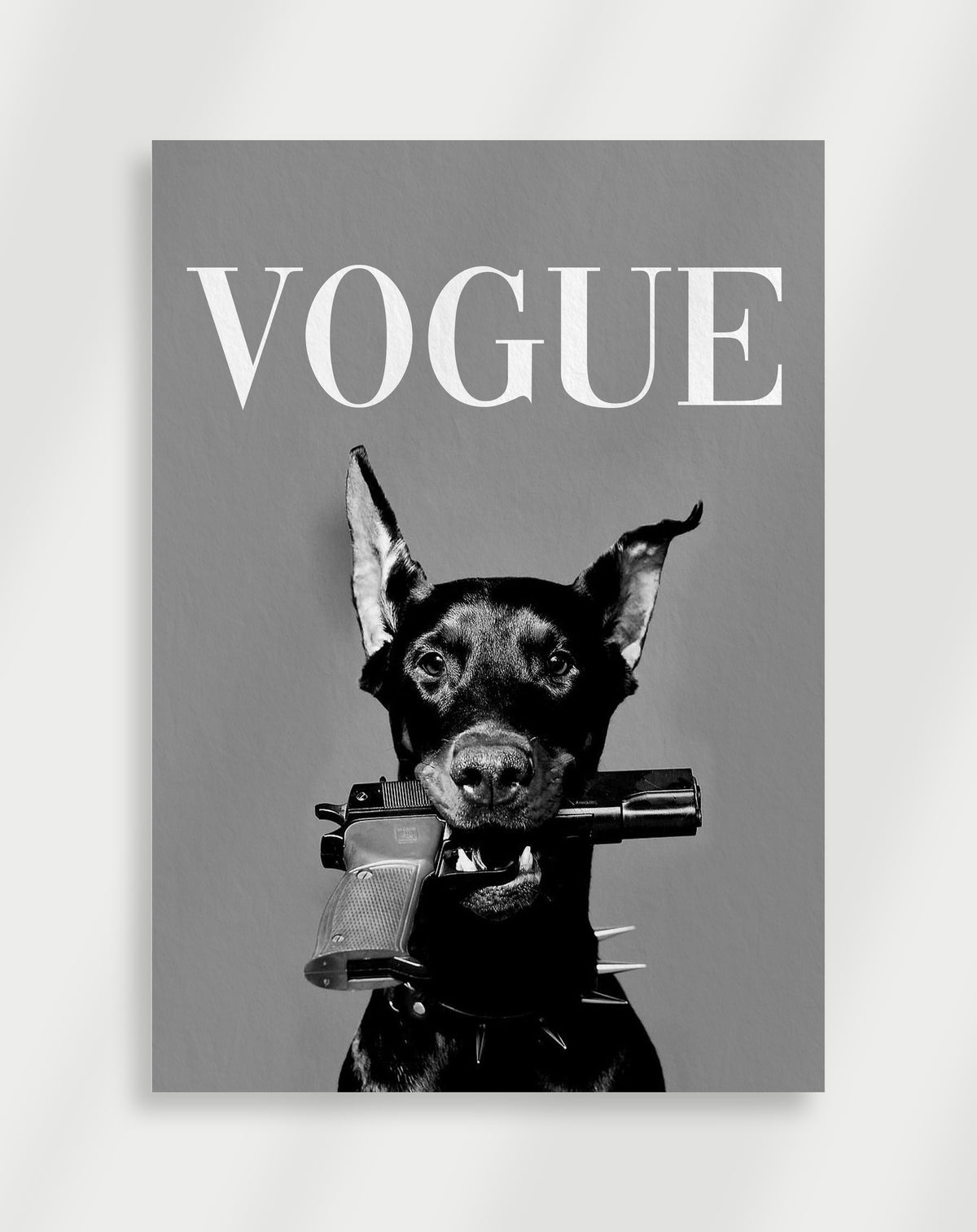 Vogue Hundeplakat