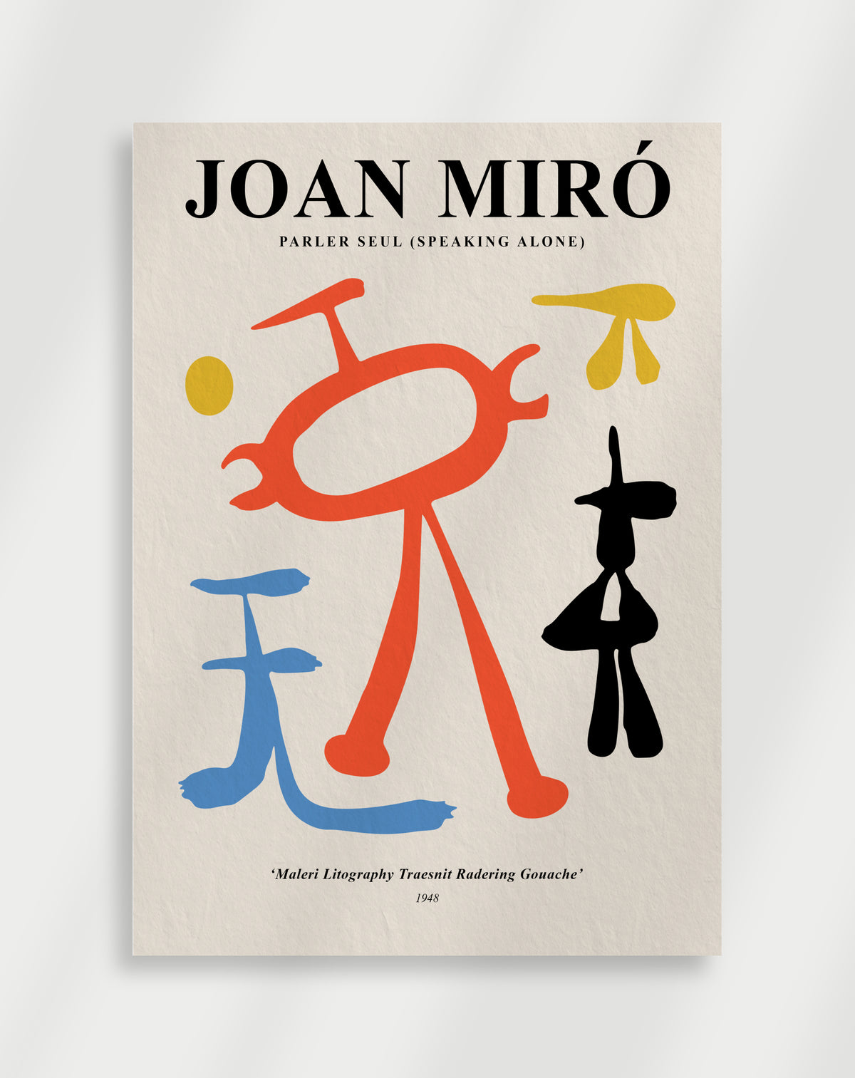 Miro Kunstplakat