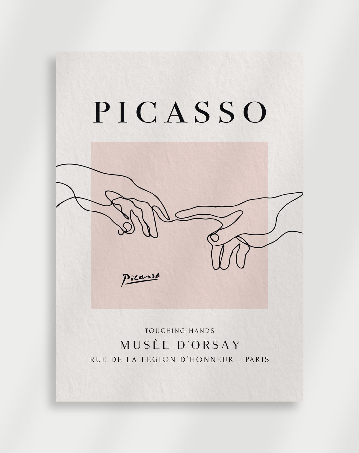 Picasso Hænder Kunstplakat